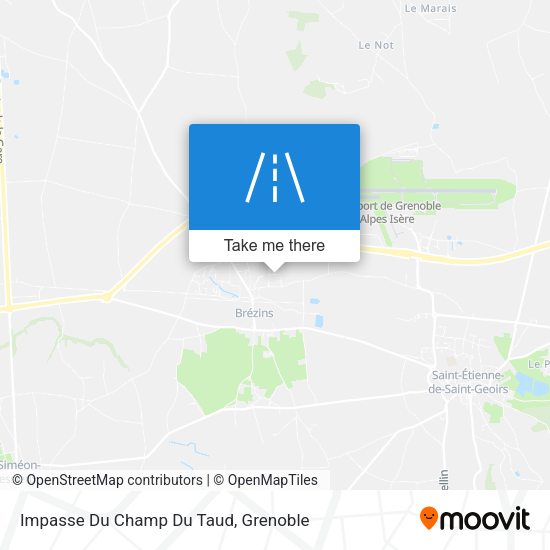 Impasse Du Champ Du Taud map