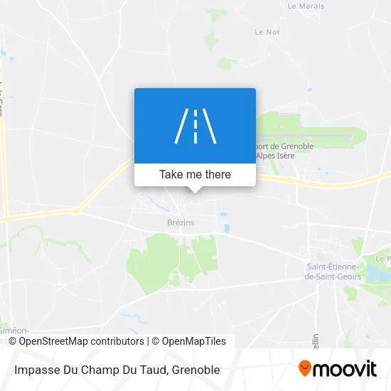 Impasse Du Champ Du Taud map