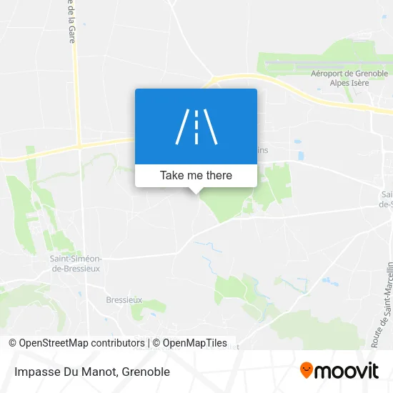 Impasse Du Manot map