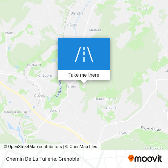 Chemin De La Tuilerie map