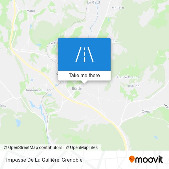 Impasse De La Gallière map