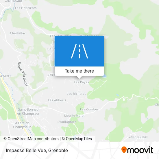 Impasse Belle Vue map