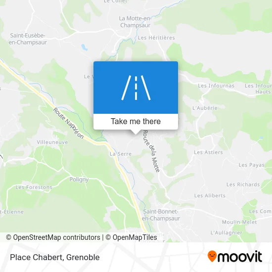 Place Chabert map