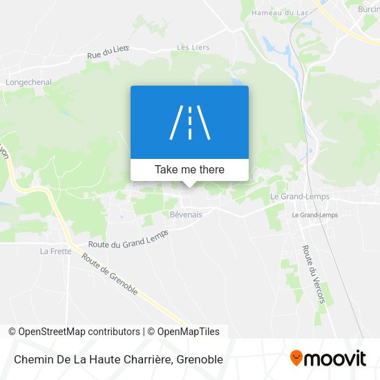 Chemin De La Haute Charrière map