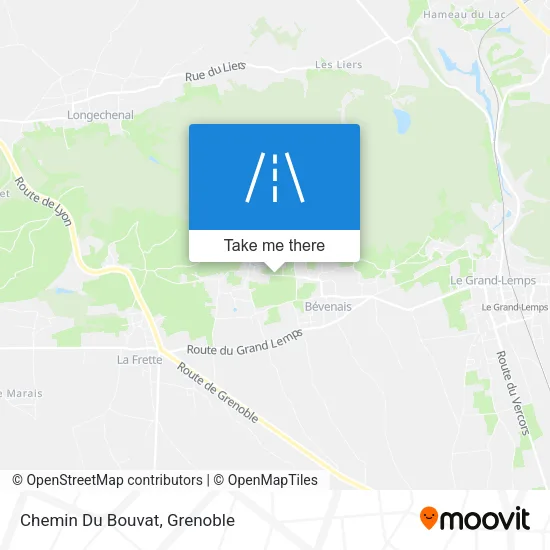 Chemin Du Bouvat map