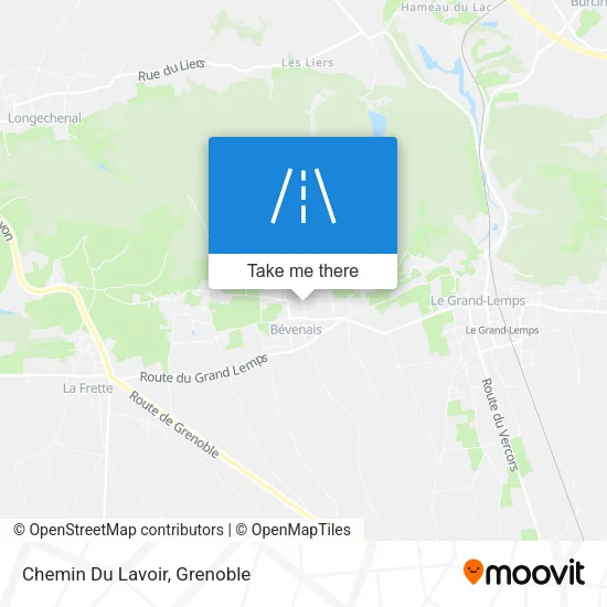 Chemin Du Lavoir map