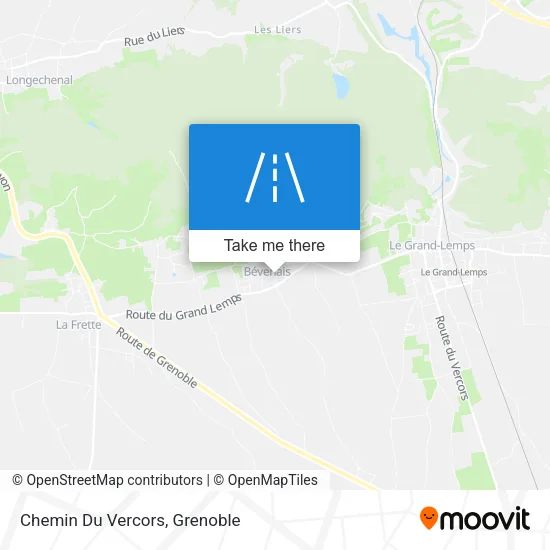 Chemin Du Vercors map