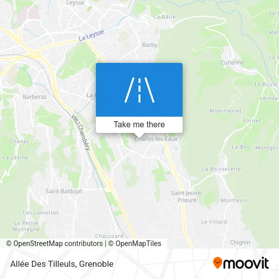 Allée Des Tilleuls map