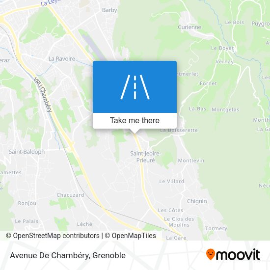 Avenue De Chambéry map