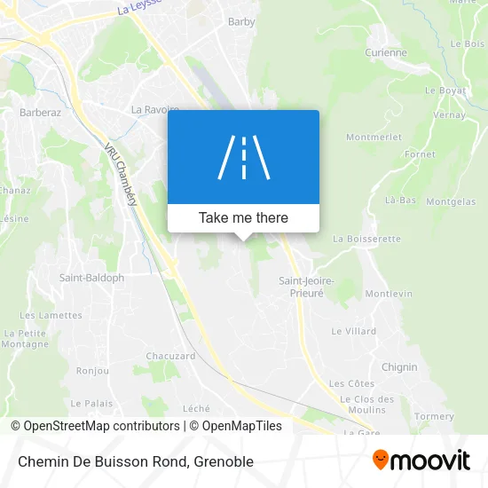 Chemin De Buisson Rond map