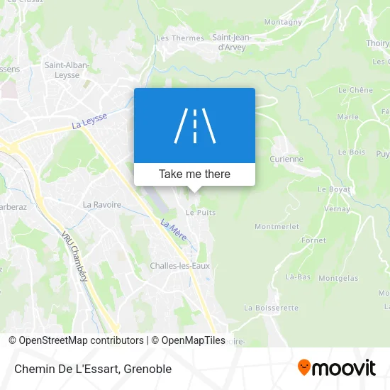 Chemin De L'Essart map