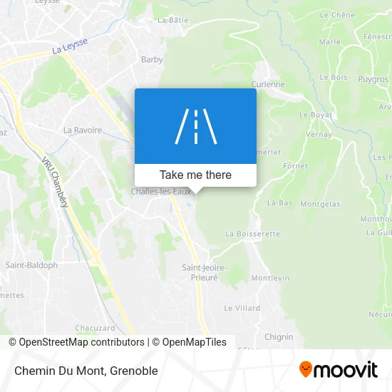 Chemin Du Mont map