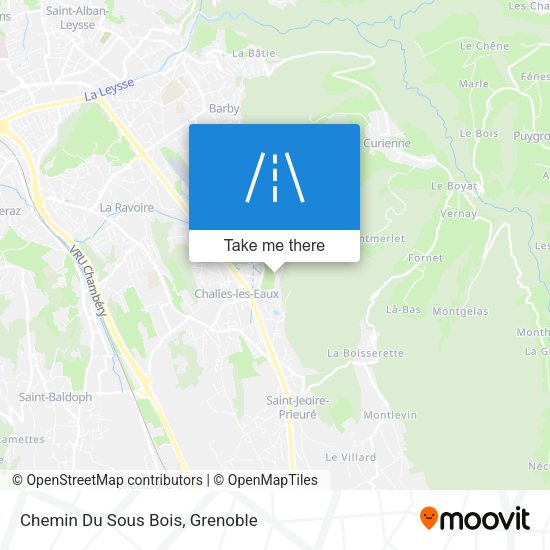 Chemin Du Sous Bois map