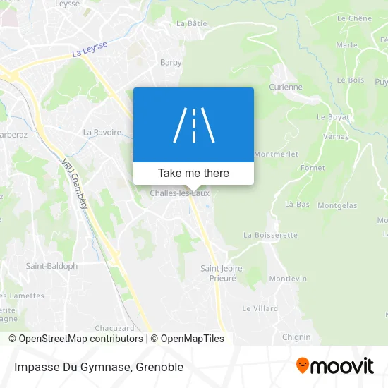 Impasse Du Gymnase map