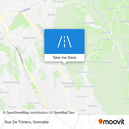 Rue De Triviers map