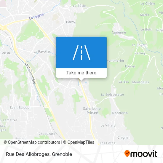 Rue Des Allobroges map