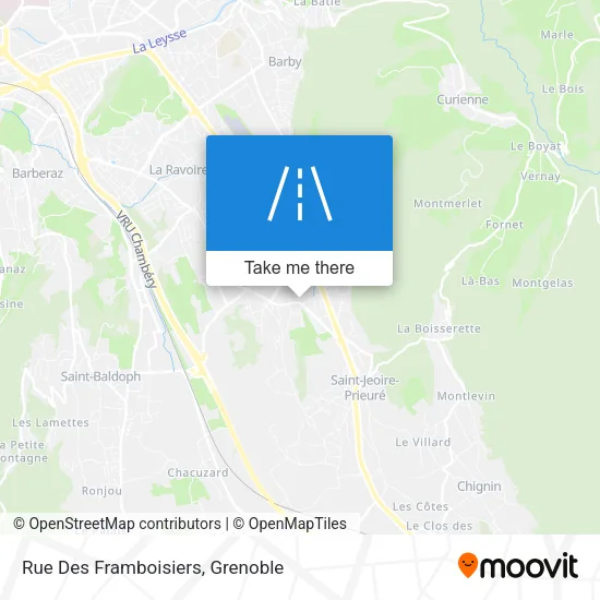 Rue Des Framboisiers map