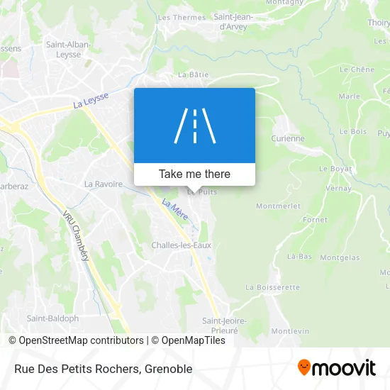 Rue Des Petits Rochers map