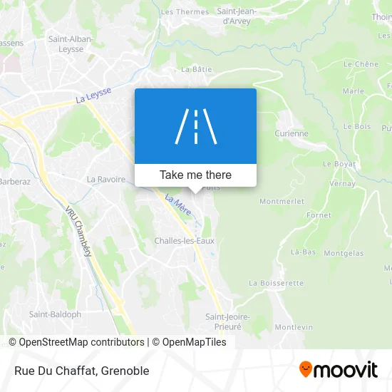 Rue Du Chaffat map