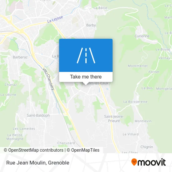 Rue Jean Moulin map