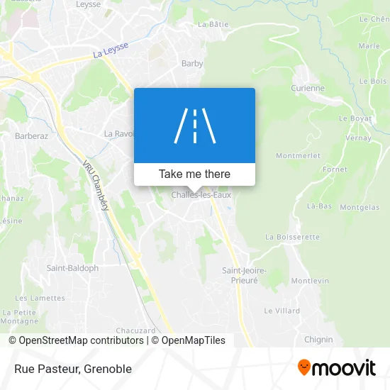 Rue Pasteur map