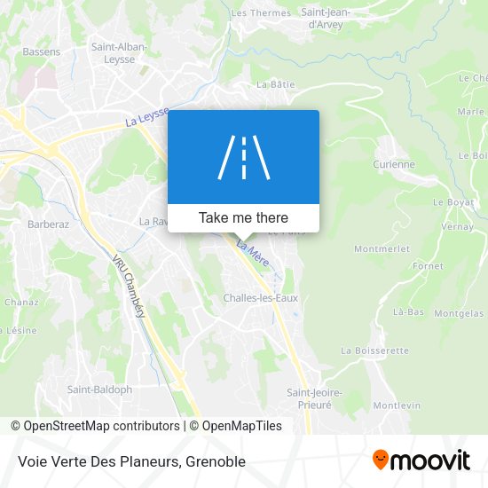 Voie Verte Des Planeurs map