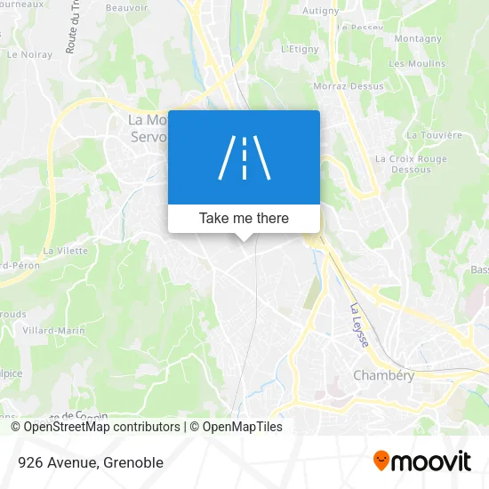 926 Avenue map