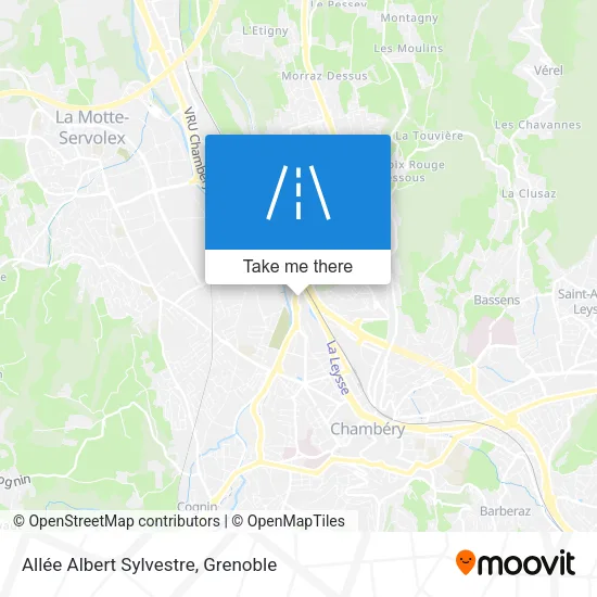 Allée Albert Sylvestre map