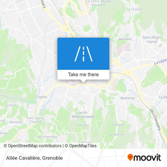 Allée Cavalière map