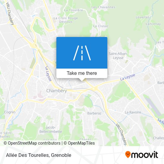 Allée Des Tourelles map