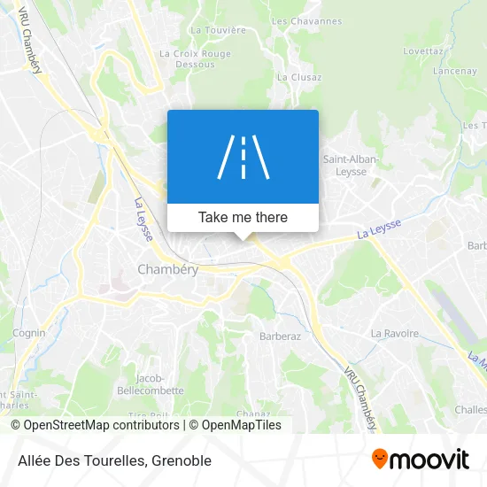 Allée Des Tourelles map