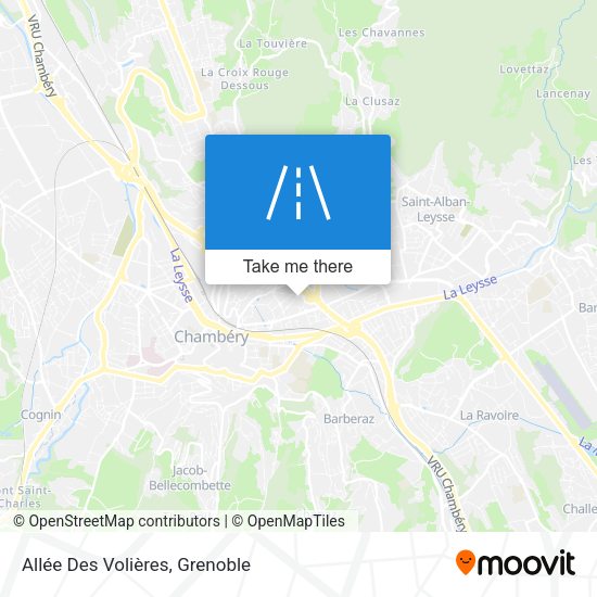 Allée Des Volières map
