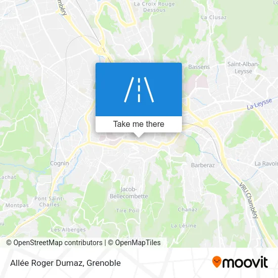 Allée Roger Dumaz map