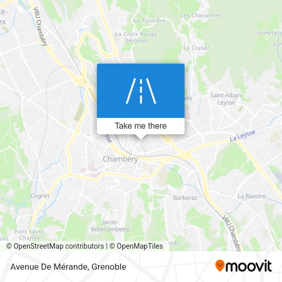 Avenue De Mérande map