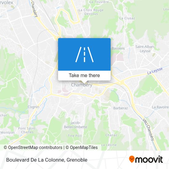 Boulevard De La Colonne map