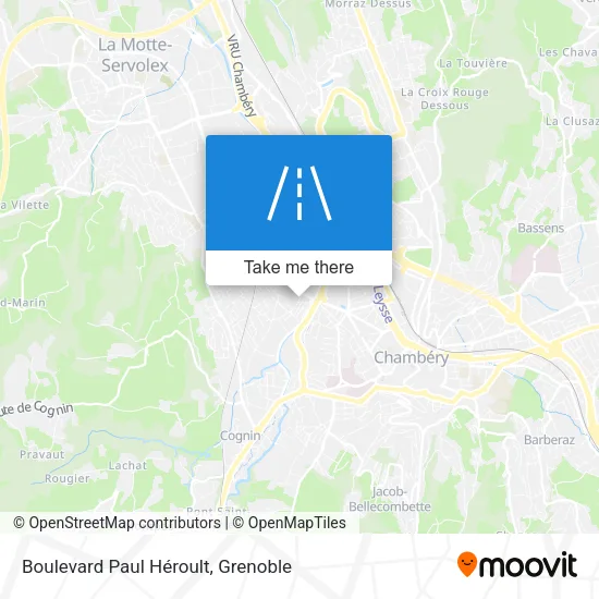 Boulevard Paul Héroult map