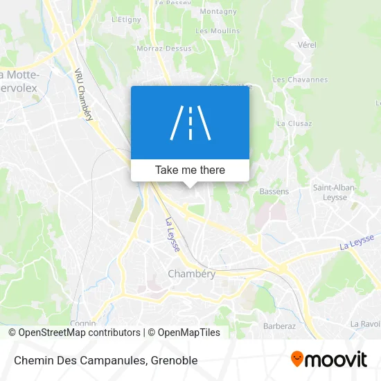 Chemin Des Campanules map