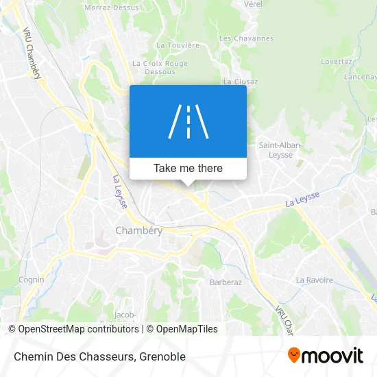 Chemin Des Chasseurs map