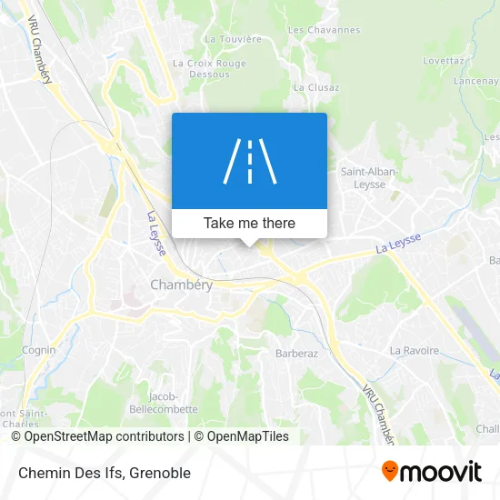 Chemin Des Ifs map