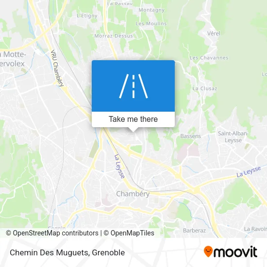 Chemin Des Muguets map