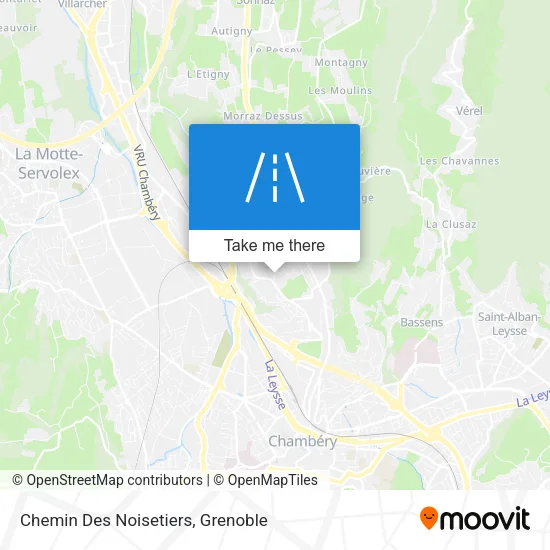 Chemin Des Noisetiers map