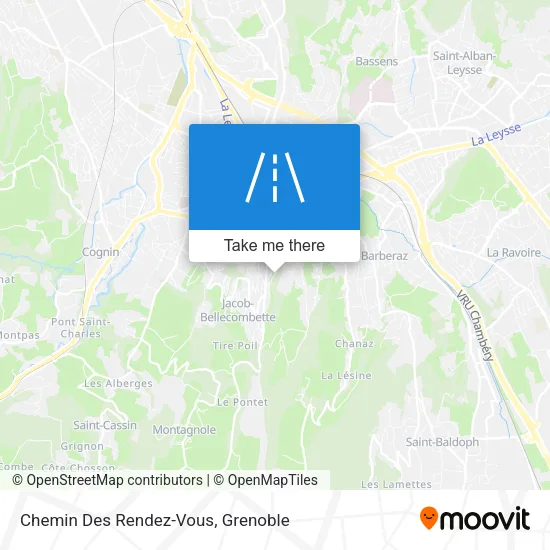 Chemin Des Rendez-Vous map