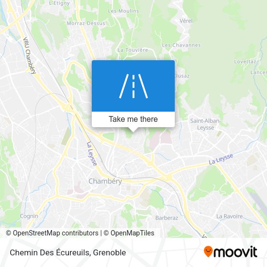 Chemin Des Écureuils map