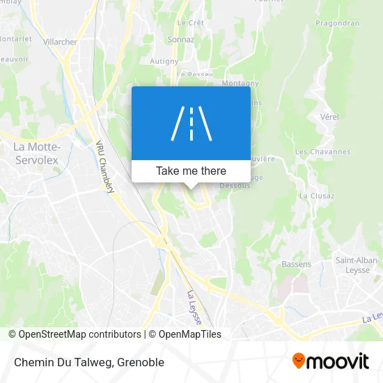 Chemin Du Talweg map