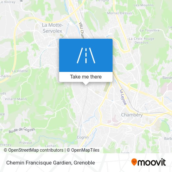 Chemin Francisque Gardien map