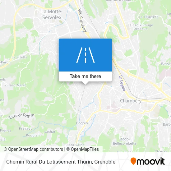 Chemin Rural Du Lotissement Thurin map