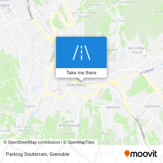 Parking Souterrain map