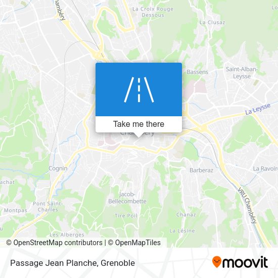 Passage Jean Planche map