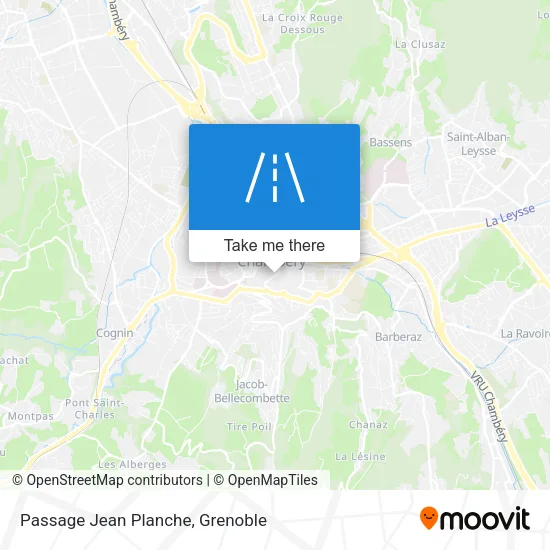 Passage Jean Planche map