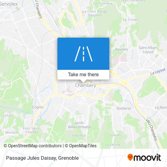 Passage Jules Daisay map